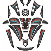 Resim Gogo Yamaha Mt25 2020-2024 Full Tank Pad Set 010 