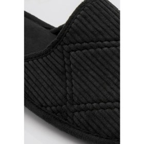 Resim Twigy Erkek Siyah Roger Ev Terliği WTT0513 