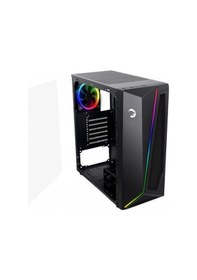 Resim Gamepower Dark Side 1X120Mm Argb Fan Argb Led Bar Temperli Kasa 