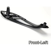 Resim Chuangyinshop Carbon Fiber Desenli Sol Ön İç Kapı Kolu Bmw 3 Serisi F30 F31 F32 F33 F34 F36 F80 F82 2012-2018 