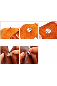 Resim SeraSelin 2 Adet 14 Mm Mıknatıslı Çıtçıt Gold Çıtçıt DİKİŞSİZ Kolay Takılır Mıknatıslı Çıt Çıt Gold 