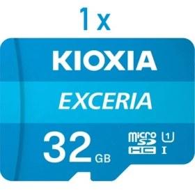 Resim Kioxia 32GB Excerıa Microsd Uhs-1 Class 10 Hafıza Kartı 