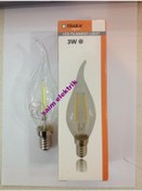 Resim 10 Adet Rustik Led Kıvrık Buji Beyaz 6500 Kelvin 3w 270 Lümen 