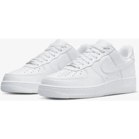Resim Air Force 1 '07 Beyaz Kadın Erkek Günlük Spor Ayakkabı 