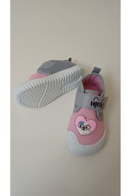 Resim Gezer Kız Çocuk Okul Kreş Ev Panduf Ayakkabı 