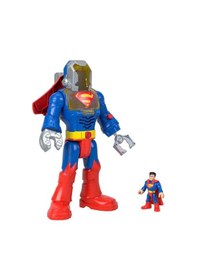 Resim Imaginext Dc Super Friends Superman Insider Ve Exo Kostümü Jct47 Süper Kahramanlar 