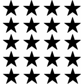 Resim Cg Siyah Yıldız Sakal Şeridi 