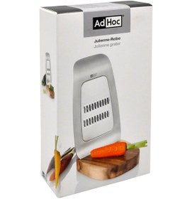 Resim Adhoc Verdura Jülyen Rende Ahşap Standlı Şeffaf 