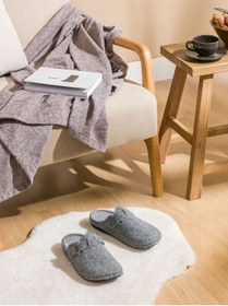 Resim LC Waikiki Gri Erkek Ev Terliği 