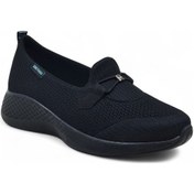 Resim King Paolo 5034 Comfort Kadın Spor Ayakkabı Siyah 