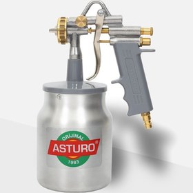 Resim Teknik Alet Asturo Boya Tabanca G70 Alttan Depo 1,8 mm 