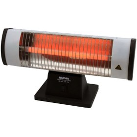 Resim LTG Nova Mupa Ms 1011 1500 W Kalın Camlı Elektrikli Isıtıcı 