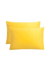 Resim Stella Flavo 2'li Yastık Kılıfı 50x70+20 Cm Kapaklı Sarı 