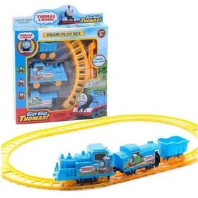 Resim Raylı Vagonlu Pilli Thomas Tren Seti 