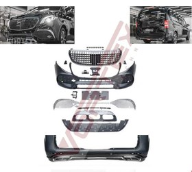 Resim Mercedes Vito W447 Body Kit (Kaput Değişmeyen Tip) 2020 Sonrası Uyumlu 