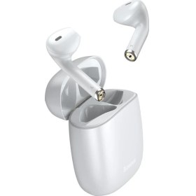 Resim Baseus NGW04P-02 Encok W04 Pro Tws Bluetooth 5.0 Wireless Şarjlı Kulaklık Beyaz 