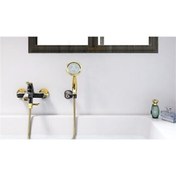 Resim Creavit Eg2500-s Elegant Banyo Armatürü - Siyah&altın 