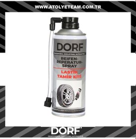 Resim Dorf Lastik Tamir Edici Şişirme Köpüğü Spreyi 400Ml 