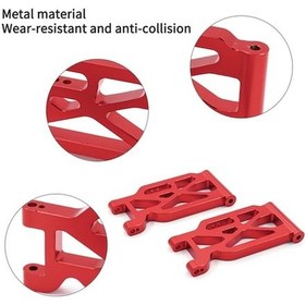 Resim Novahub Wltoys 1/10 104001 Off-road Araç Metal Ön Salıncak Kolu Yükseltme Parçası - Tamir Ve Onarım Aksesuarı 