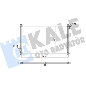 Resim Kale 350595 - Kondenser Al/pl/brz Accord Vı 
