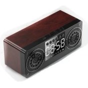 Resim Sunsky FT-4002 Ahşap Kablosuz Bluetooth Taşınabilir Retro Hoparlörler Sarı (Yurt Dışından) 