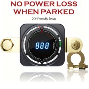 Resim Dashanshop 5v 80v 300a Pil Göstergeli Akü Anahtarı Ağır Hizmet Tipi Araç Kamyon Tekne İçin 