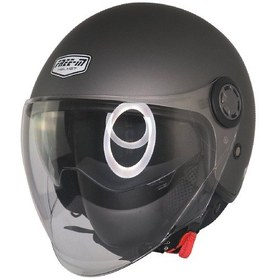 Resim Free M Güneş Vizörlü Ece 22.06 Motorsiklet Kaskı Mat Gri 