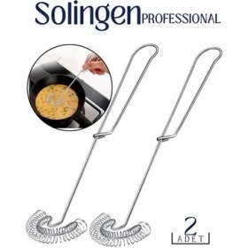 Resim Magne Hsnet 2 Li Çelik Spiral Çırpıcı Solingen Professional - TGR5860-6129 
