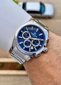 Resim Daniel Klein Kadranı Lacivert Kordonu Silver Renk 24 Ay Garantili Fonksiyonları Aktif Erkek Kol Saati 