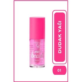 Resim Golden Rose Mıss Beauty Strawberry Tınt Lıp Dudak Bakım Yağı 
