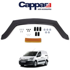 Resim Cappafe Citroen Berlingo Ön Kaput Koruma Rüzgarlık 4Mm 2009-2018 