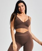 Resim Luma V Sports Bra - Cappuccino 