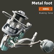 Resim Dayanıklı CNC Metal Makaralı Döner Balıkçılık Makarası - 5000/6000/7000/8000/10000 Serisi Uyumlu, Hızlı Kilitleme Anti-R Geri Dönüş, Tek Yönlü Yuvarlanma, Taze ve Tatlı Su Balıkçılığı İçin Uygun, Uzun Atış Plaj, İskele, Tekne Balıkçılığı - Profesyonel ve Amatör Balıkçılar için İdeal, Şık Olta Ekipmanı, Alüminyum Alaşım Makara, Piyasa Balıkçılık Malzemesi, Sorunsuz Çalışma, Hassas Mühendislik, Açık Hava Sporları 