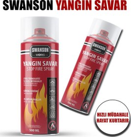 Resim Çok Amaçlı Yangın Söndürücü Sprey 2 Adet 