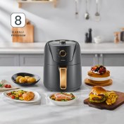 Resim Homend Airfryday 2505H 8 Farklı Programlı, 4,3 Litre Airfryer 