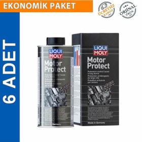 Resim Liqui Moly Motor Protect 500 Ml Sentetik Yağ Katkısı 6 Adet 10 