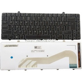 Resim Dell Uyumlu 00MJ7Y, 0MJ7Y, 0PYTVX, PYTVX, 0T3VFT, T3VFT Klavye Tuş Takımı Tuş Seti Led Işıklı Siyah Türkçe 