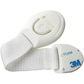 Resim Bebek Çocuk Güvenlik Dolap Çekmece Kilidi Güvenlik Seti-(Bez Kilit-1 Adet) Çok Renkli 