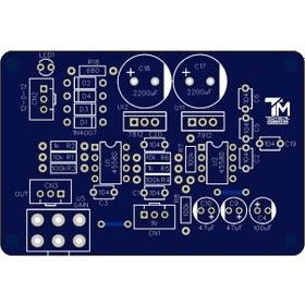 Resim Amfiler Için Preamplifier Ön Yük Güçlendirme Devresi 