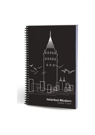 Resim İstanbul Modern Defter Çizgili Galata 