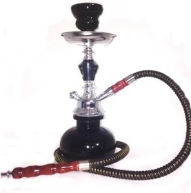 Resim Küçük Boy Nargile Takımı - Siyah 