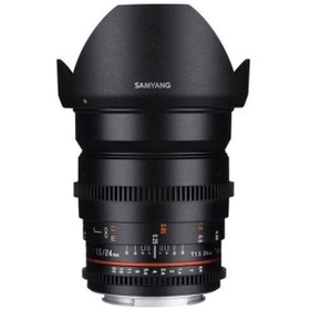 Resim samyang Vdslr 24mm T1.5 Ed As If Umc Nikon Uyumlu Lens 