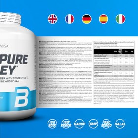 Resim BioTechUSA Pure Whey Protein 2270 Gr - Çilek 