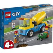 Resim LEGO 60325 ® City - Beton Mikseri, 85 Parça, 4 Yaş Byr [tcrtbyr] 