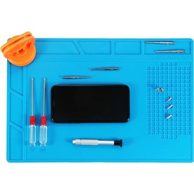 Resim Hatfon Elektronik Silikon Tamir Pedi S12B0 340x230mm Isıya Dayanıklı 