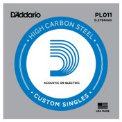 Resim D'Addario PL011 Tek Elektro Gitar Teli (11) 