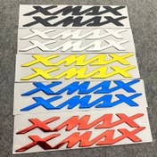 Resim Yamaha X-MAX XMAX 125 250 300 400 Yan 3D Çıkartma Rozeti, Çamurluk ve Benzinli Tank Logosu Dekali Motosiklet Aksesuarları XMAX250 XMAX300 için Uygun, Yakıt Tankı Tekerlek XMAX Çıkartmaları 2'li Set 