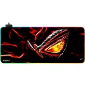 Resim Digipod Rgb Oyuncu Mousepad Rgb Gaming Oyuncu Mouse Pad Kaymaz Taban 70 x 30 