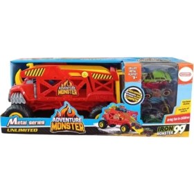 Resim Toysan Taşıyıcı Araba Seti 3 Metal Arabalı SQ80992-1-KIRMIZI 