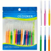 Resim Olosiker 30 Adet Diş Arası Fırçaları - Doğru Ağız Bakımı İçin Derin Temizlik Diş Telleri, Ağız & Boşluk Temizliği İçin İdeal, Yetişkin, Düz, Diş Arası Fırça 